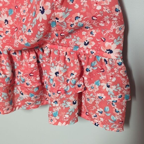 Trixxi Pink Floral Tank - Picture 3 of 7